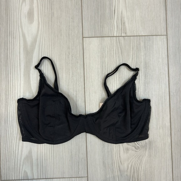 NWT Victoria's Secret 34C Black Unlined Sexy Bra Underwire 2002 - Picture 1 of 10
